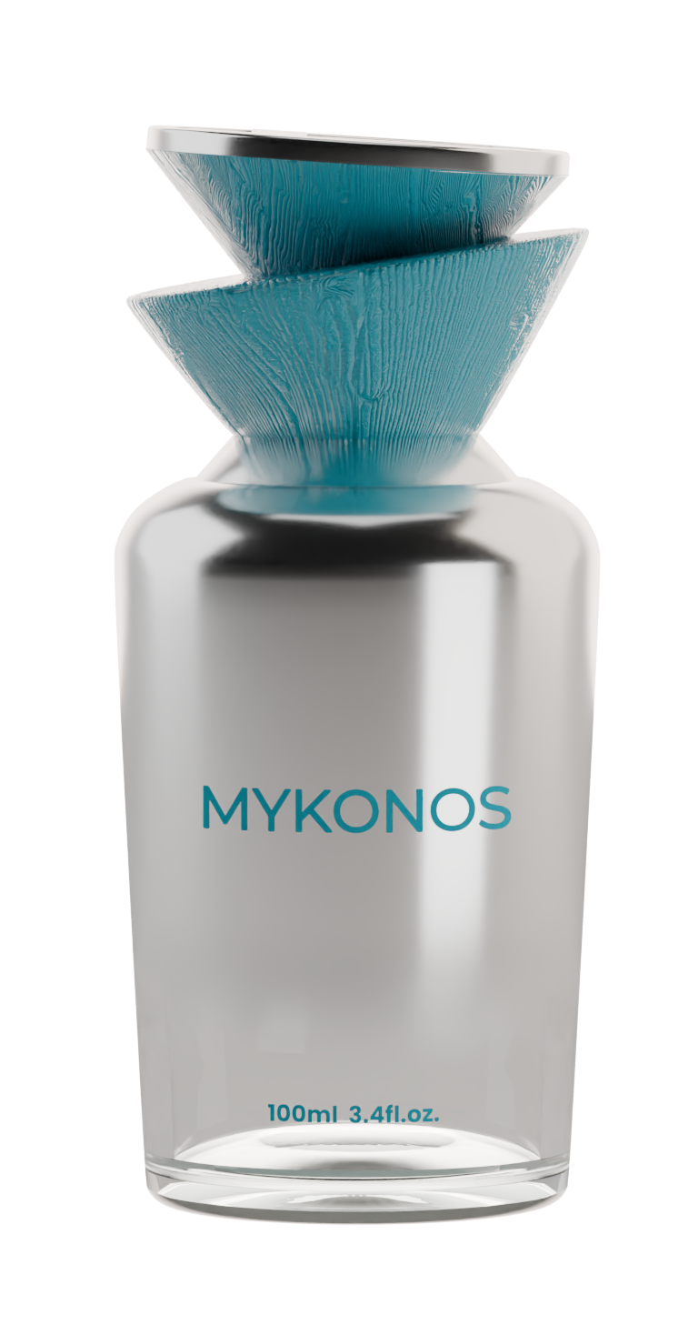 Mykonos Glitch 100ml bottle product shot
